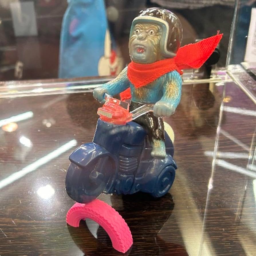 爆走！モンキーマン 一番星 ichibanboshi ソフビ フィギュア Amazon.co.jp: 一番星 爆走 モンキーマン 真頭玩具 リアルヘッド